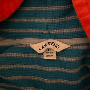 Land’s End boys’ zippered hoodie